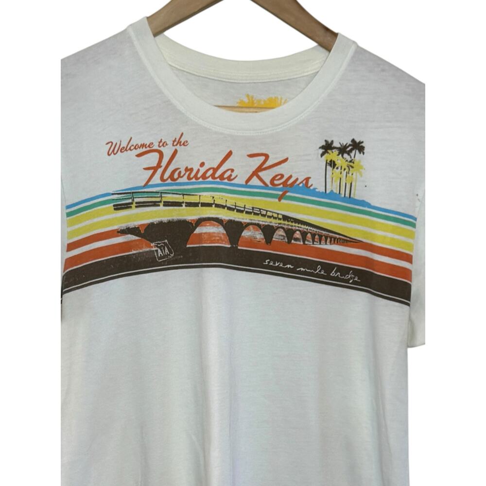 Margaritaville A1A Collection Seven Mile Bridge Short Sleeve Shirt XL - Picture 2 of 5